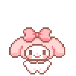 Sanrio Character Pixel Icon - My Melody