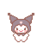 Sanrio Character Pixel Icon - Kuromi Sanrio Character Pixel Icon - Kuromi