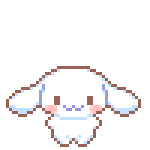 Sanrio Character Pixel Icon - Cinnamoroll