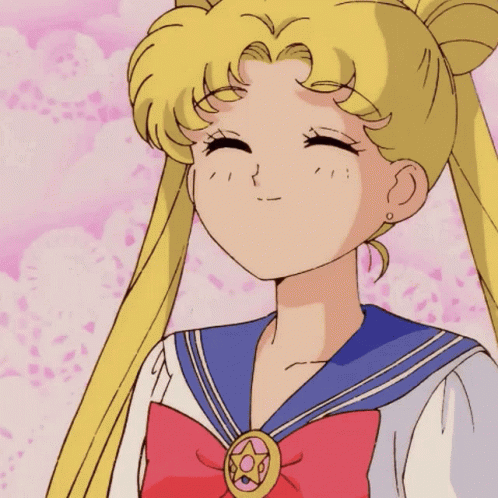 Anime Sailor Moon Cute Pose Gif